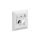 Ramka montażowa do gniazd Keystone Jack - Wersja kolorystyczna Biały