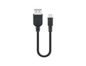 Adapter USB 2.0 Hi-Speed 0,2 m - Połączenie typu Gniazdo USB 2.0 (typ A)