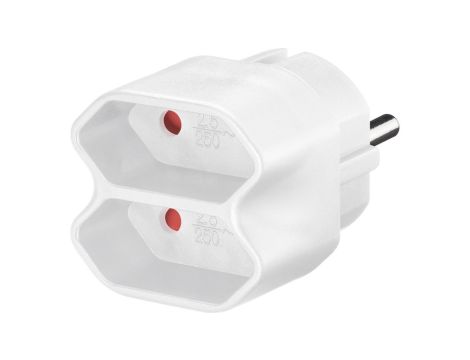 Adapter gniazda - Wersja kolorystyczna Biały