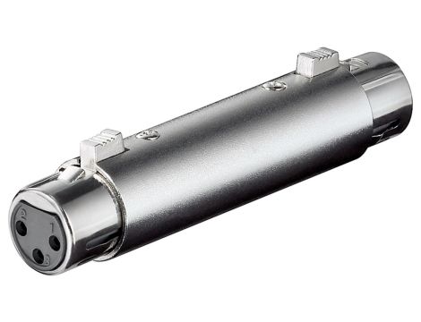 Adapter/złącze XLR, gniazdo na gniazdo