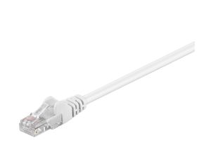 CAT 5e Kabel łączący, U/UTP, biały - Długość kabla 10 m