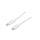 USBC-LIGHT-2.0WH Kabel USB 2.0 Apple Lightning wtyk, USB C wtyk 2m biały 87W