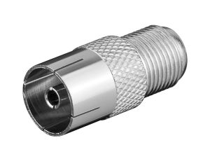 Adapter F: Gniazdo F Gniazdo do kabla koncentrycznego