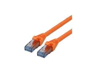 ROLINE Patchcable Cat.6A UTP, Component Level, LSOH pomarańczowy 0,3 m