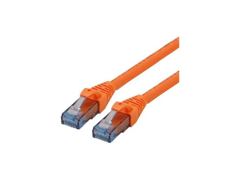 ROLINE Patchcable Cat.6A UTP, Component Level, LSOH pomarańczowy 0,3 m