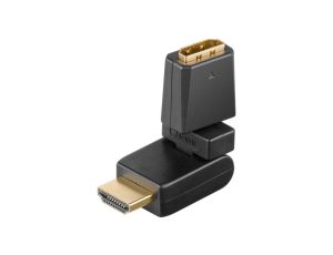 Adapter HDMI™ 360, pozłacany - Zużycie Jednostka 1 szt. w blistrze