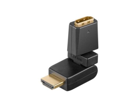 Adapter HDMI™ 360, pozłacany - Zużycie Jednostka 1 szt. w blistrze