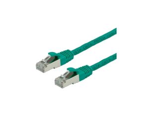 VALUE Kabel krosowy kat. 6 (klasa E) S/FTP (PiMF), LS0H, zielony, 10 m