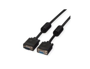 Kabel ROLINE VGA HD15 ST - BU z rdzeniem ferrytowym, 2 m