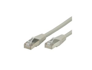 VALUE Kabel krosowy kat. 6 (klasa E) S/FTP (PiMF), szary, 10 m