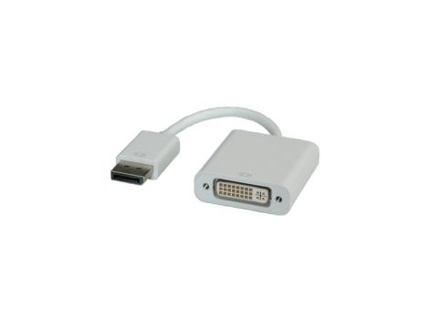 Adapter ROLINE DisplayPort/DVI, DP męski - DVI żeński
