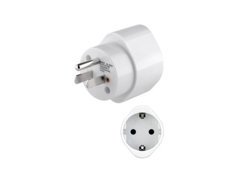 Adapter sieciowy US/Japonia, biały