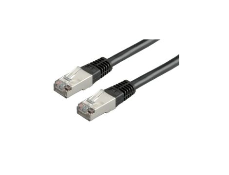 VALUE Kabel krosowy kat. 6 (klasa E) S/FTP (PiMF), czarny, 5 m