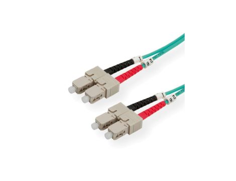 Wysokiej jakości kabel LWL-Kabel dupl. 50/125m OM3, SC/SC, 1m