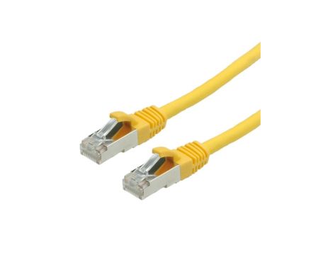 VALUE Kabel krosowy kat. 6 (klasa E) S/FTP (PiMF), LS0H, żółty, 5 m