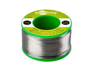 Cyna lutownicza bezołowiowa, ø 1,0 mm, rolka 100 g