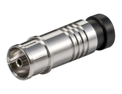 Złącze kompresyjne do mocowania na kablach koncentrycznych