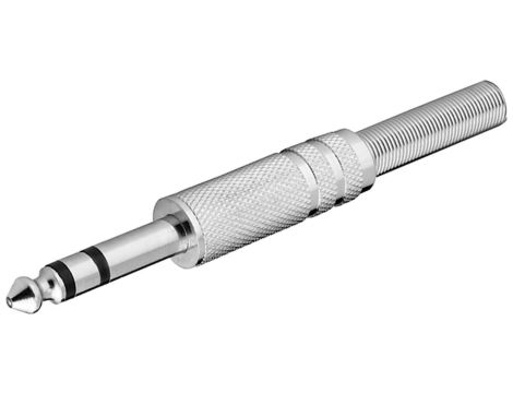 Wtyk jack - 6,35 mm - stereo