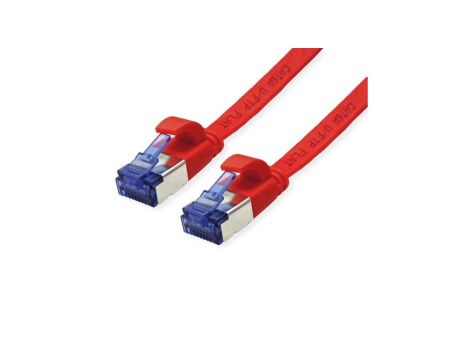 Patchkabel VALUE FTP, Cat.6A (Class EA), extra plat, rood, 2 m