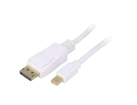 MC.2110.1112.010WH Kabel DisplayPort 1.1 DisplayPort wtyk, mini DisplayPort wtyk