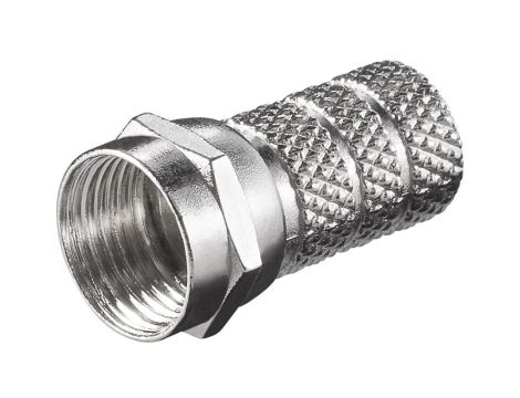 Wtyczka F wkręcana 5,2 mm - Połączenie, materiał obudowy cynk