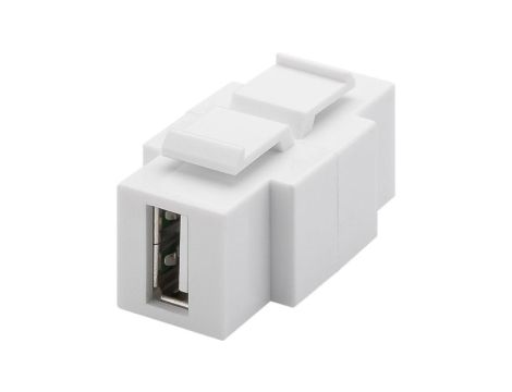 Moduł USB Keystone, z możliwością zabudowy z obu stron