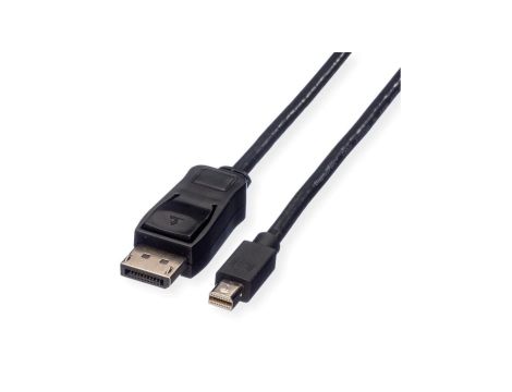 Kabel VALUE DisplayPort, DP M - Mini DP M, czarny, 5 m