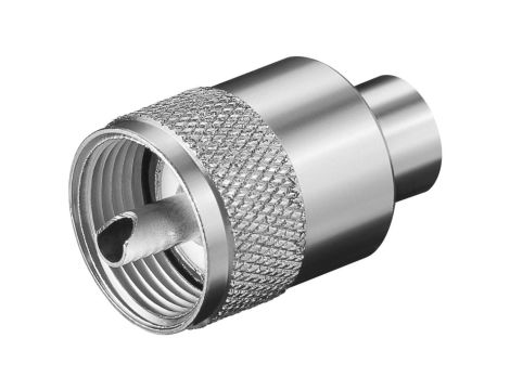 Wtyk UHF do kabla o maks. przekroju 6 mm - średnica 6 mm
