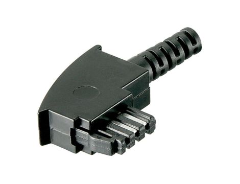 Wtyk TAE-F z zabezpieczeniem przed zginaniem