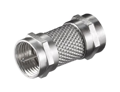 Łącznik F: Wtyk F Wtyk F - Połączenie, materiał obudowy cynk