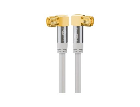 Kabel antenowy SAT (typ 135 dB), poczwórne ekranowanie - Długość kabla 3 m