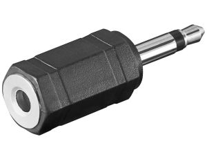 Adapter do słuchawek ze złączem jack AUX, 3,5 mm mono na stereo