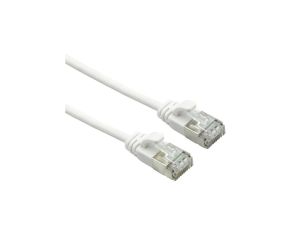 Kabel ROLINE U/FTP DataCentre Cat.7, LSOH, ze złączami RJ45 (500 MHz / Class EA), bardzo cienki, biały, 0,5 m