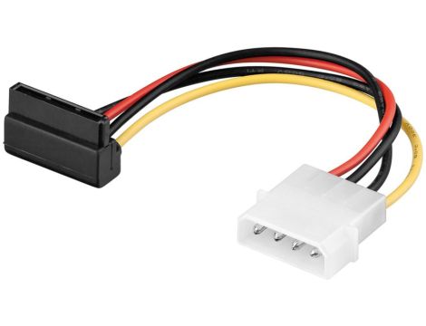 Kabel zasilający typu /adapter zasilający do komputera, wtyk 5,25 na SATA 90 - Długość kabla 0.13 m