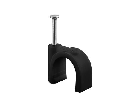 Obejma kablowa TechdatGeneralDiameterMET mm, czarny - średnica 14 mm