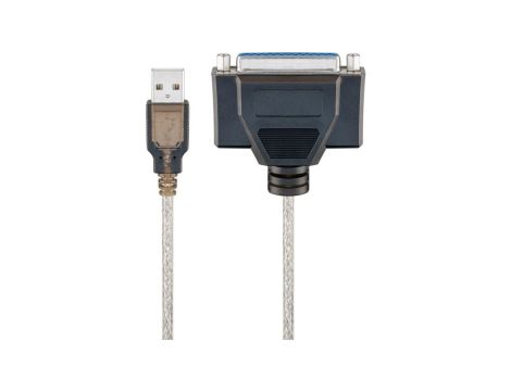 Kabel do drukarki USB, Przezroczysty - Długość kabla 1.5 m