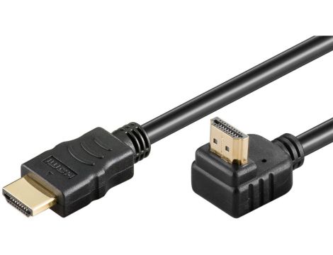 Kabel HDMI™ 90 o dużej szybkości z Ethernetem - Długość kabla 1 m