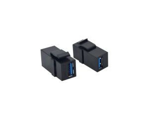 VALUE USB 3.2 Gen 1 Keystone Module, zwart