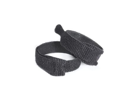 VELCRO ONE-WRAP Paski rzepowe wielokrotnego użytku, paski ONE-WRAP 12mm x 20cm x 6 Czarne