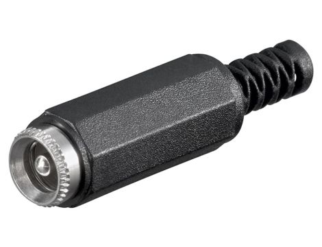 Złącze DC z zabezpieczeniem przed zginaniem