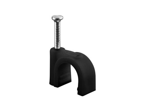 Obejma kablowa TechdatGeneralDiameterMET mm, czarny - średnica 9 mm