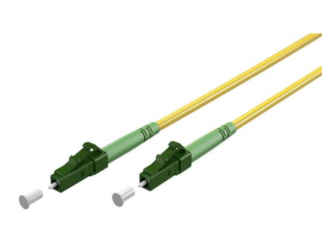 Kabel światłowodowy (FTTH), Singlemode (OS2) Yellow, Żółty (Simplex), 20 m - Długość kabla 20 m