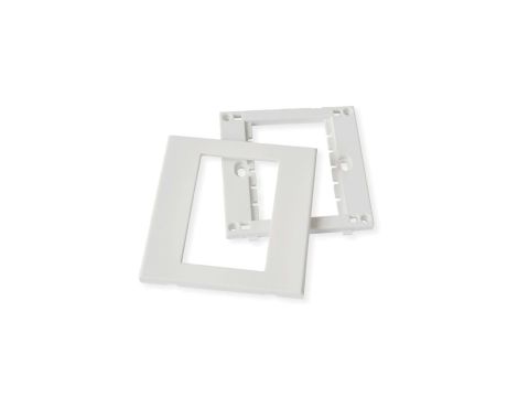 VALUE System połączeń A/V, ramka maskująca do puszki