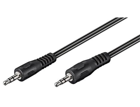 Kabel łączący audio AUX, 3,5 mm stereo, Kabel płaski - Długość kabla 10 m