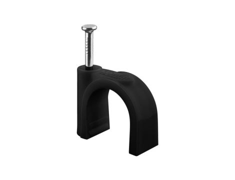 Obejma kablowa TechdatGeneralDiameterMET mm, czarny - średnica 16 mm