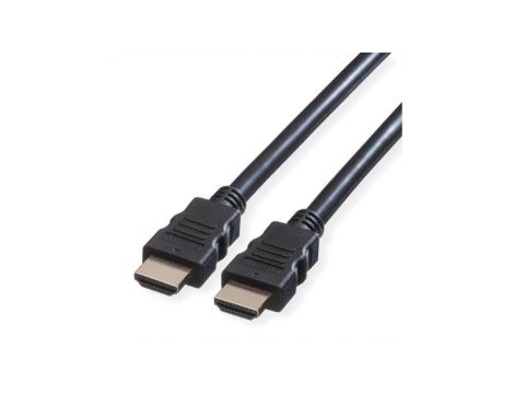 VALUE Kabel HDMI 8K (7680 x 4320) Ultra HD z Ethernetem, M/M, zwart, 1 m
