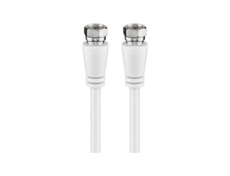 Kabel antenowy SAT (klasa A+, 95 dB), 3x ekranowany - Długość kabla 5 m