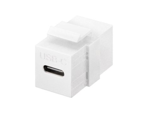 Moduł Keystone Złącze USB-C™, USB 3.2 Gen 2 (10 Gbit/s), biały - Wersja kolorystyczna biały