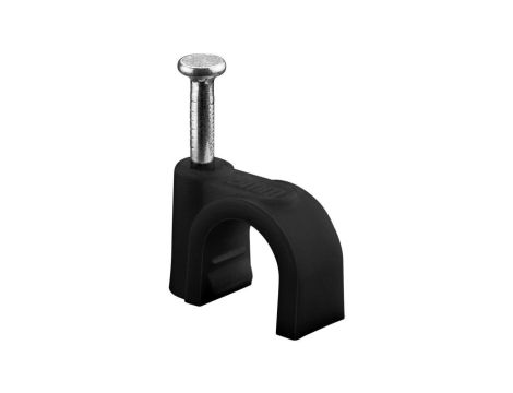 Obejma kablowa TechdatGeneralDiameterMET mm, czarny - średnica 8 mm