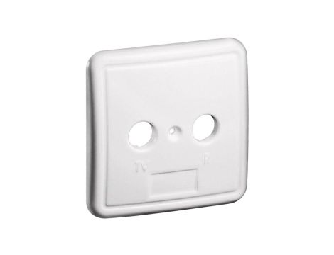 Pokrywa 2-otworowa do gniazd antenowych